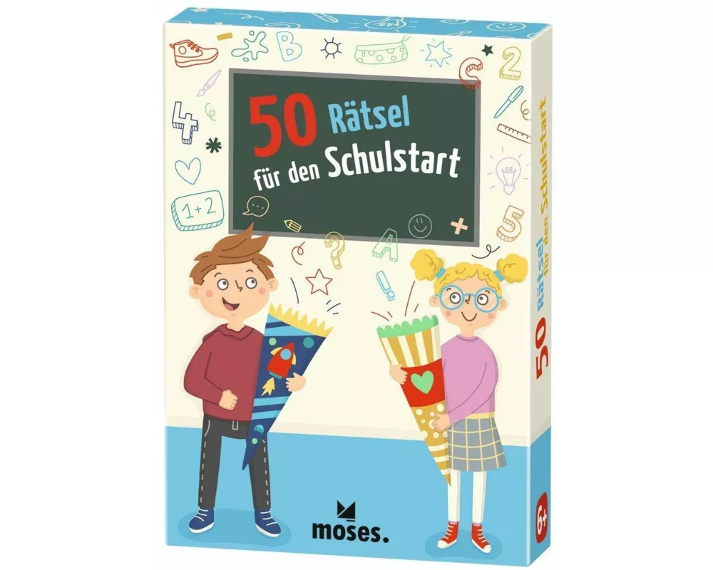 50 Rätsel für den Schulstart