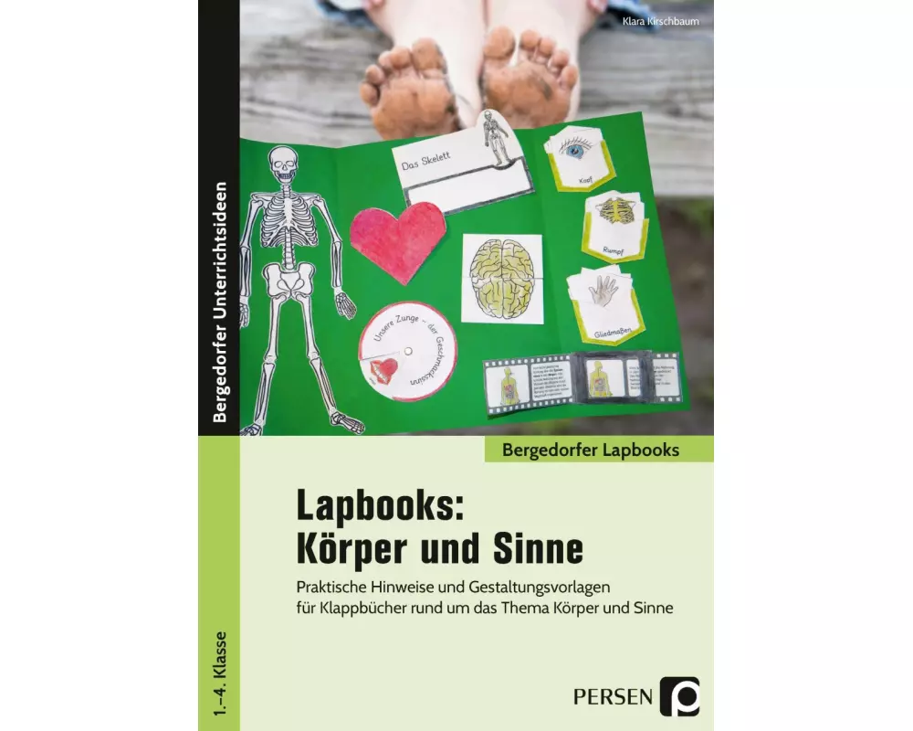 Lapbooks: Körper und Sinne - 1.-4. Klasse