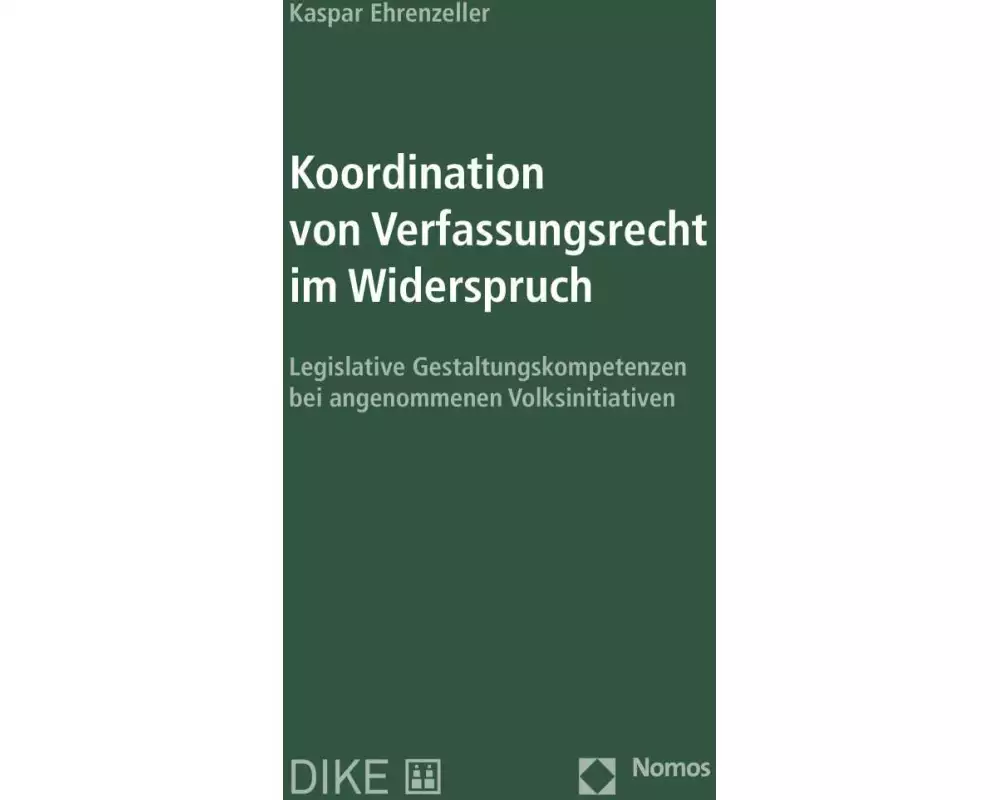 Koordination von Verfassungsrecht im Widerspruch