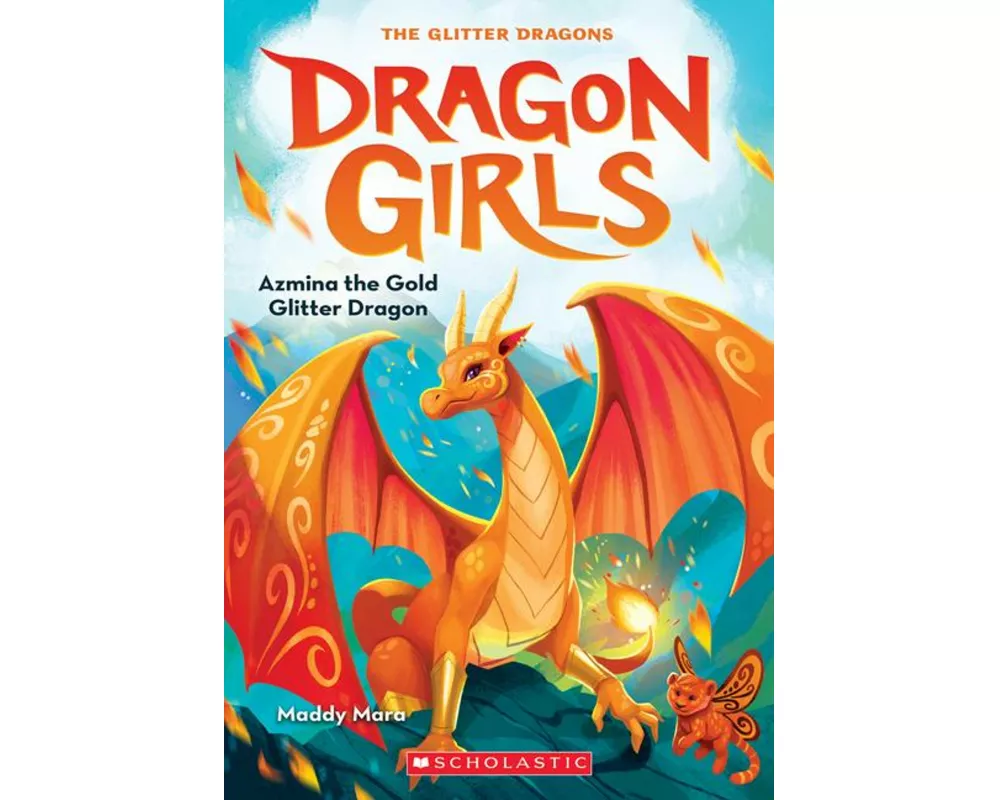 Azmina the Gold Glitter Dragon (Dragon Girls #1)