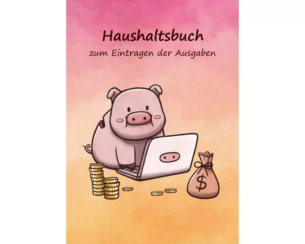 Haushaltsbuch zum Eintragen der Ausgaben