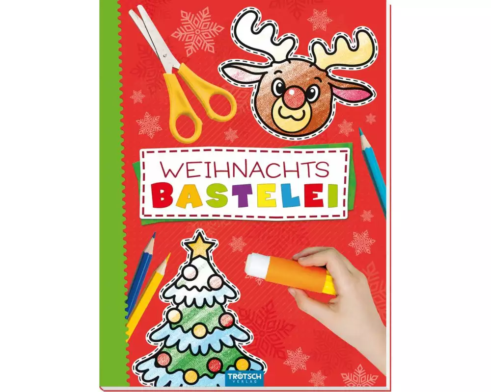 Trötsch Bastelbuch mit Bastelbögen Weihnachtsbastelei