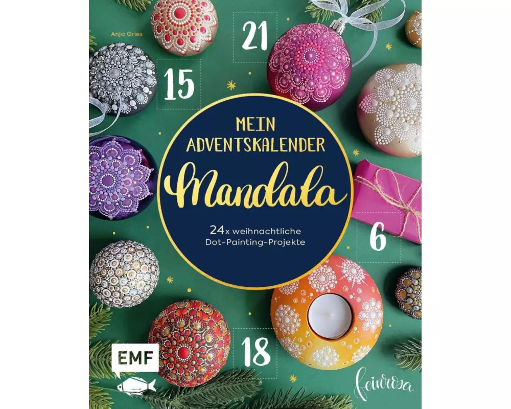 Mein Adventskalender-Buch: Mandala