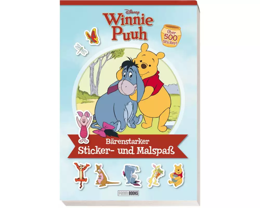 Disney Winnie Puuh: Bärenstarker Sticker- und Malspaß