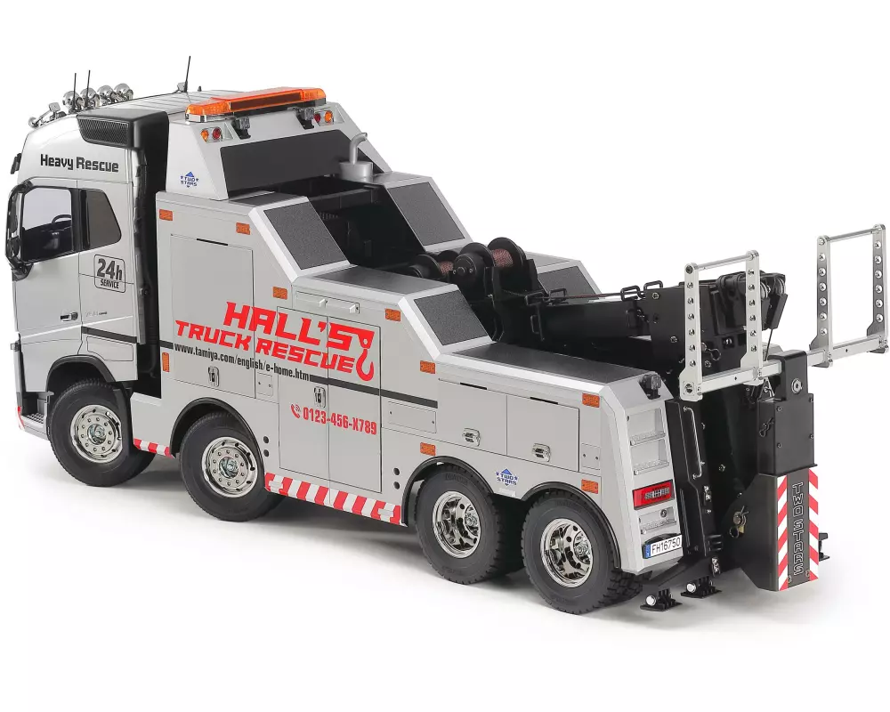 Tamiya Lastwagen mit Anhänger Volvo FH16 Tow Truck
