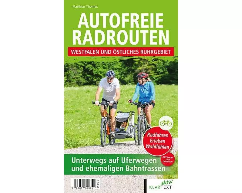 Autofreie Radrouten - Westfalen und östliches Ruhrgebiet