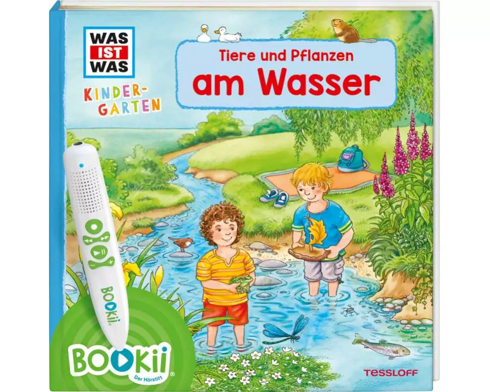 BOOKii WAS IST WAS Kindergarten Tiere und Pflanzen am Wasser