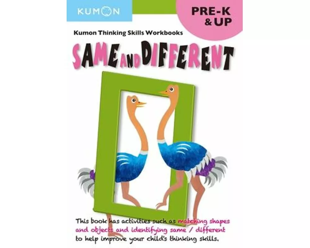Kumon Pre K Same & Different