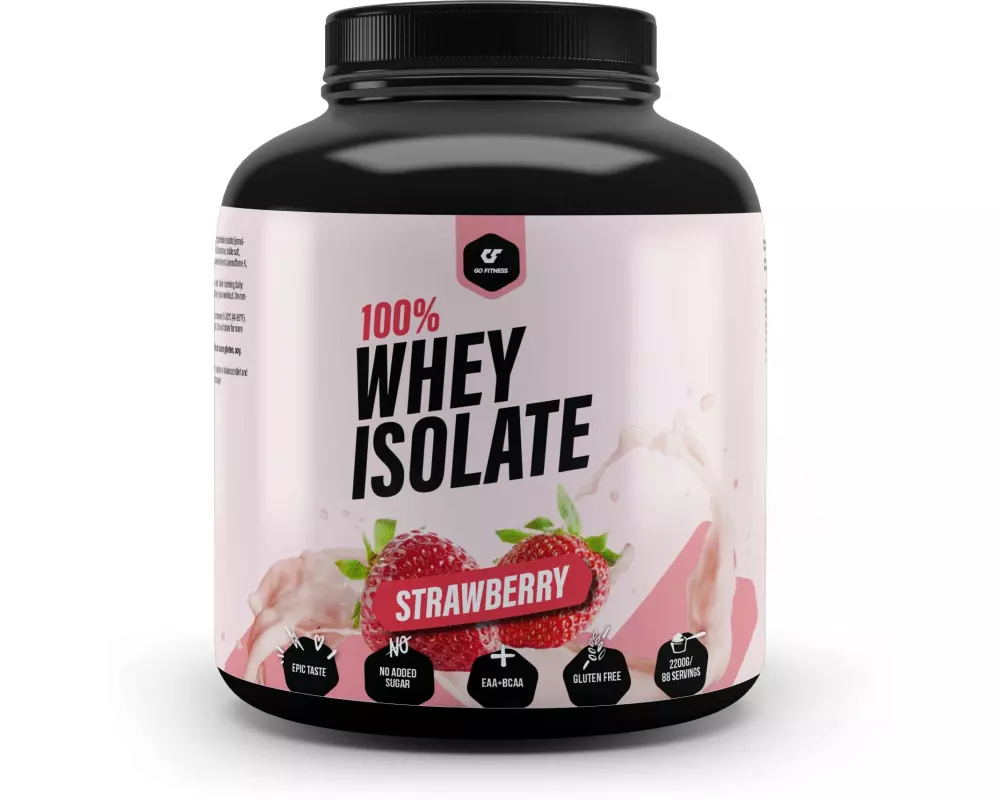 Go Fitness 100% Clear Whey Isolate Erdbeere, 2200 g