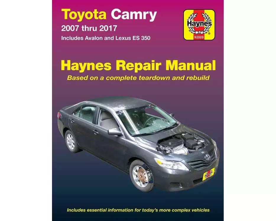 Toyota Camry & Avalon & Lexus ES 350 (2007-2017) (USA)