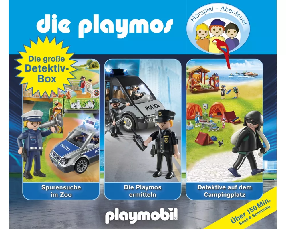 Die Playmos - Die Grosse Detektiv Box