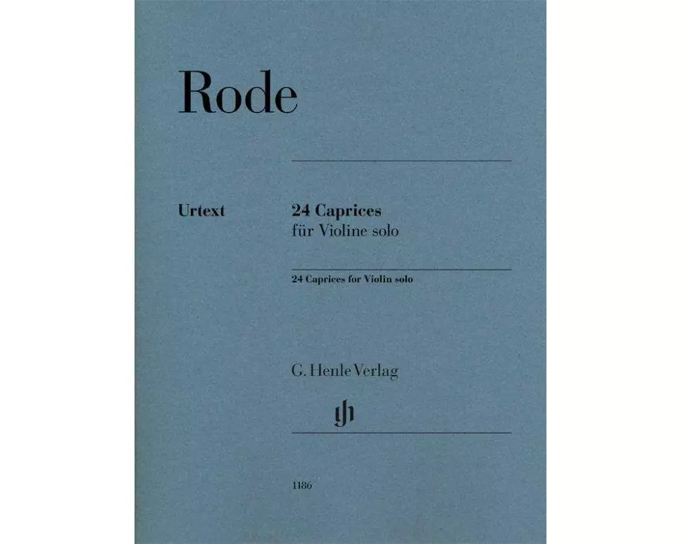 24 Caprices für Violine solo