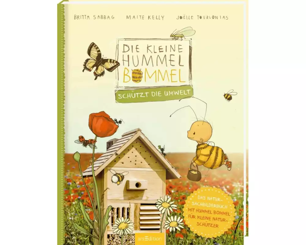 Die kleine Hummel Bommel schützt die Umwelt