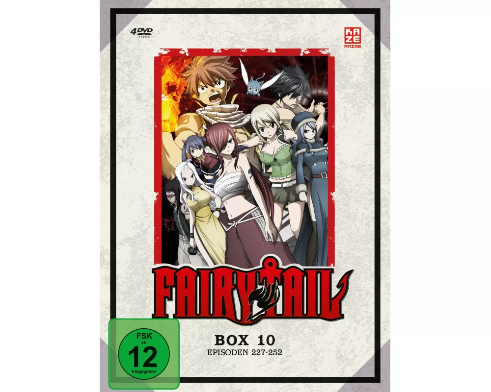 Fairy Tail - TV-Serie - Box 10 (Episoden 227-252) (4 DVDs)