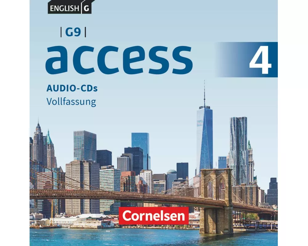 English G Access, G9 - Ausgabe 2019, Band 4: 8. Schuljahr, Audio-CDs, Vollfassung