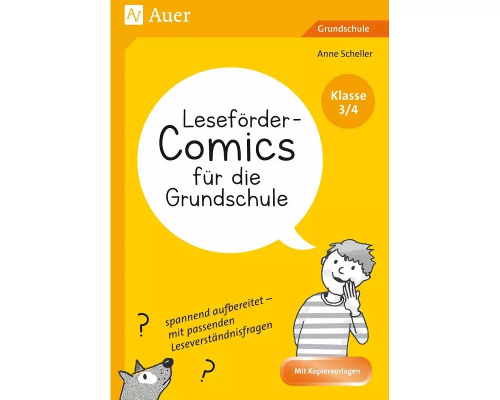 Leseförder-Comics für die Grundschule - Klasse 3/4