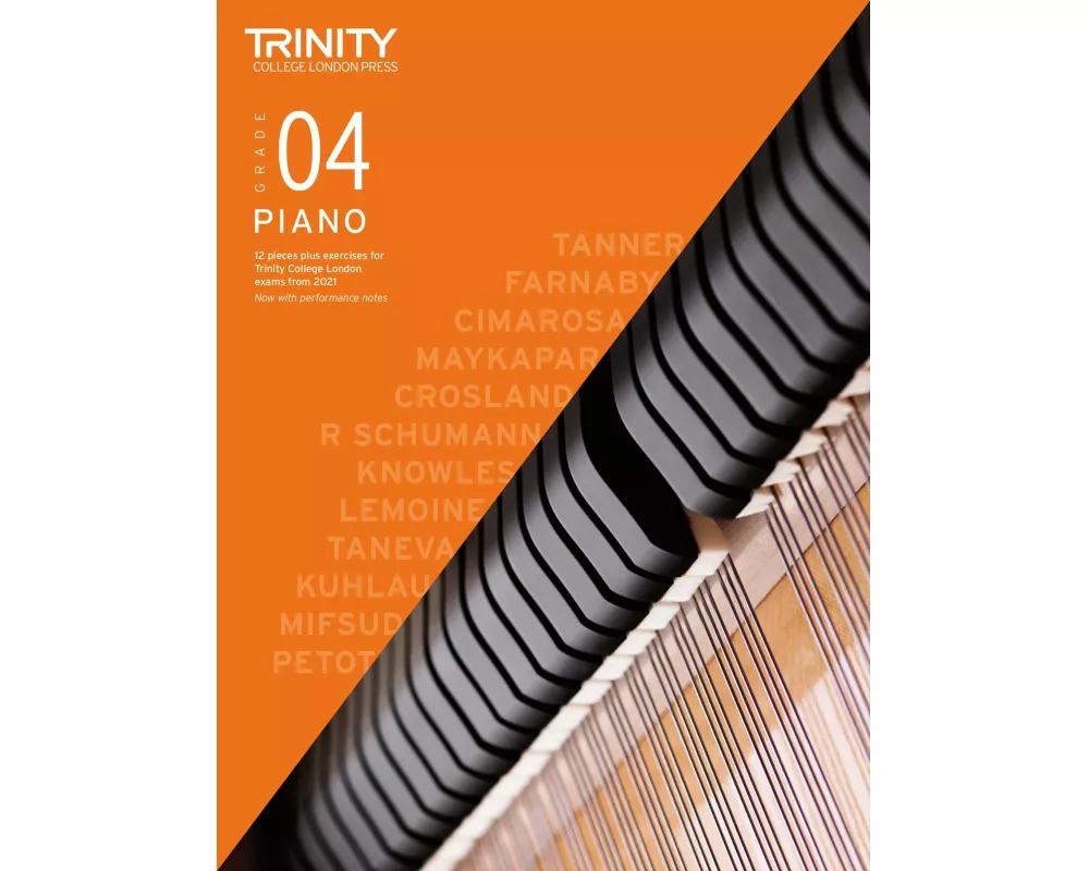 Trinity College London Piano Exam Pieces Plus Exercises From 2021: Grade 4