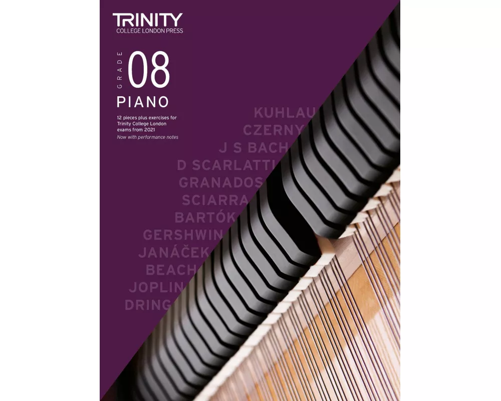 Trinity College London Piano Exam Pieces Plus Exercises From 2021: Grade 8
