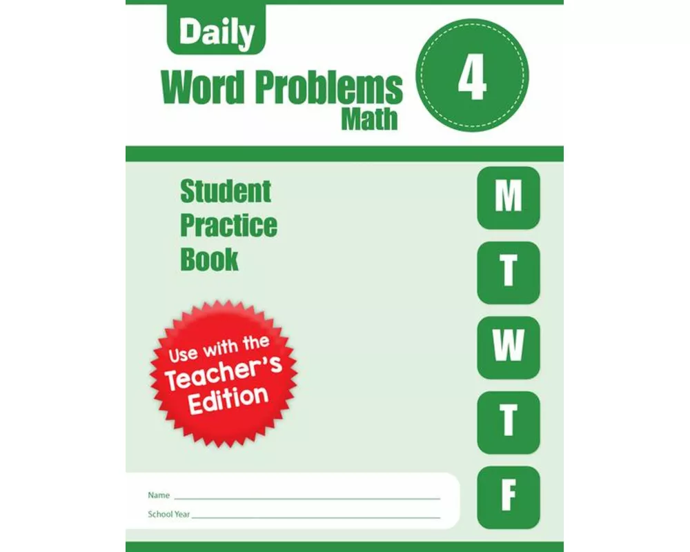 Daily Word Problems, Grade 4 Sb