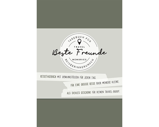 GuideMe Reisetagebuch Travel Memories „Beste Freunde“