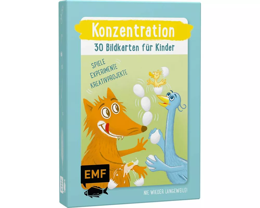 Konzentration – 30 Bildkarten für Kinder im Kindergarten- und Vorschulalter
