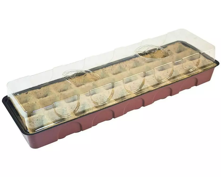 Windhager Fensterbank-Treibhaus mit 30 Anzuchttöpfen