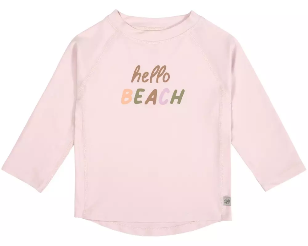 Lässig UV-Shirt Hello Beach – Light Pink Gr. 86