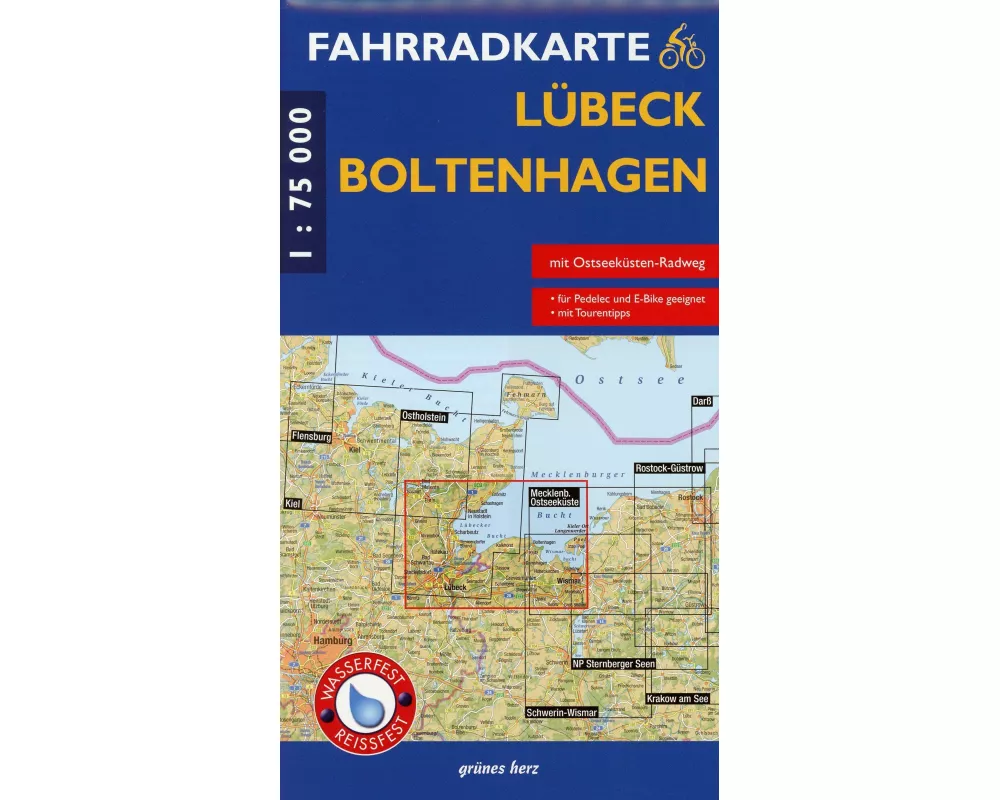 Fahrradkarte Lübeck, Boltenhagen