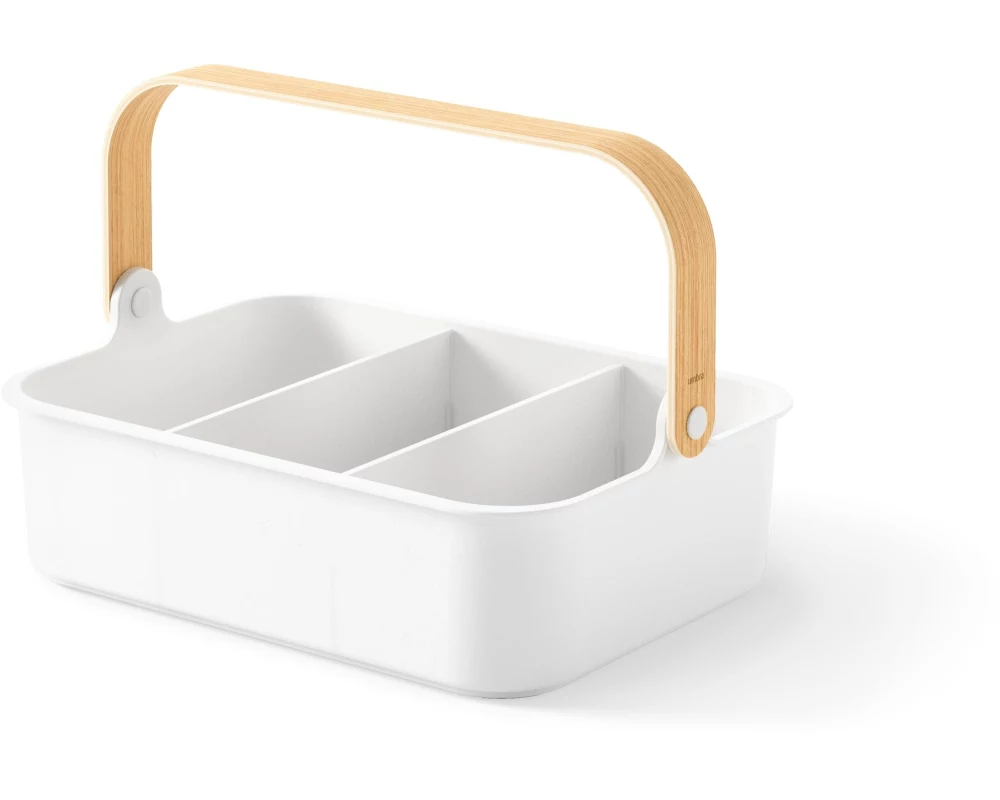 Umbra Aufbewahrungsbox Bellwood 35 x 13 cm, Nature/Weiss