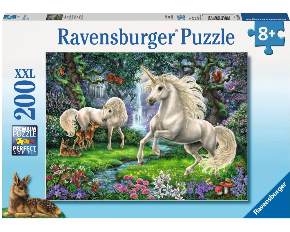 Ravensburger Puzzle Geheimnisvolle Einhörner 200 XXL Teile