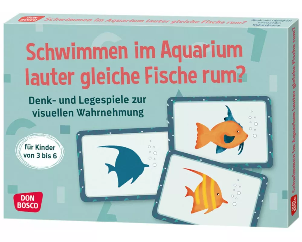 Schwimmen im Aquarium lauter gleiche Fische rum?