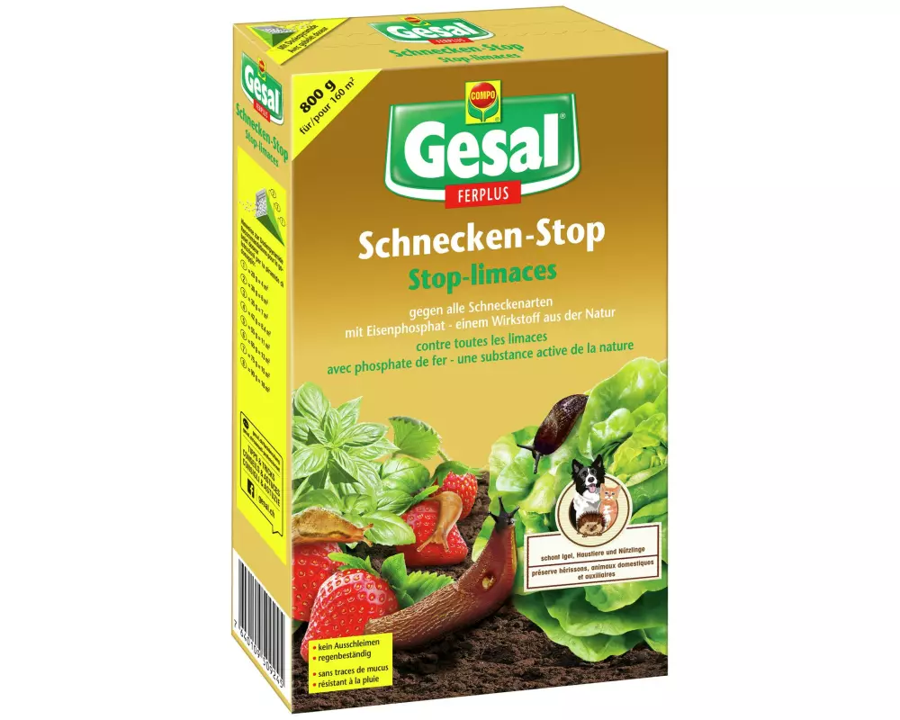 Gesal Pflanzenschutz Schnecken-Stop FERPLUS 800 g
