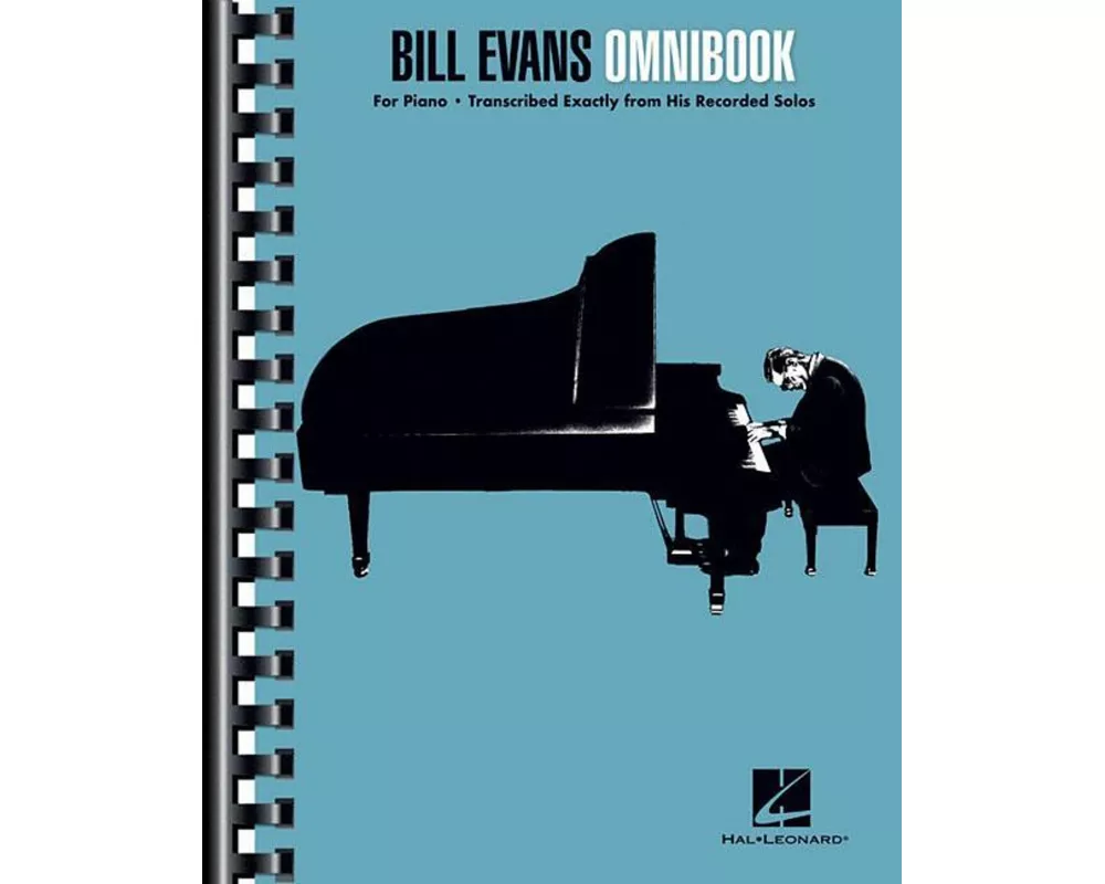 Bill Evans Omnibook for Piano - Jazz Piano Sheet Music Collection with 40 Pieces - Jazz Piano Book W