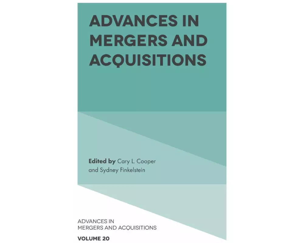 Advances in Mergers and Acquisitions