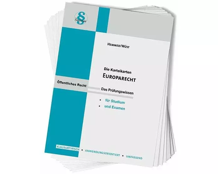 Europarecht. Hauptkarteikarten