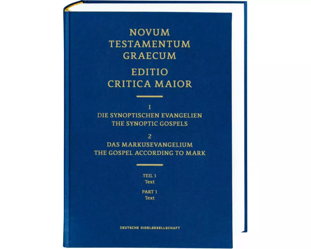 ECM I/2.1. Markusevangelium. Text
