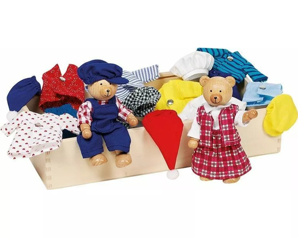 Biegepuppen Bärchens Klamottenkiste, Benna & Bennoh