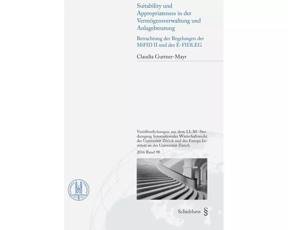 Suitability und Appropriateness in der Vermögensverwaltung und Anlageberatung