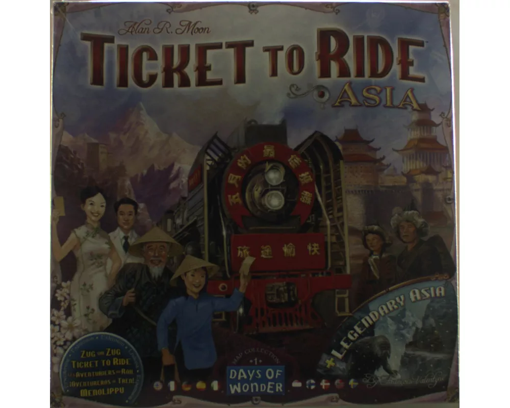 Ticket To Ride Map Collection N°1 Asia & Legendary Asia