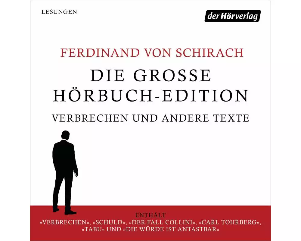 Die große Hörbuch-Edition - Verbrechen und andere Texte