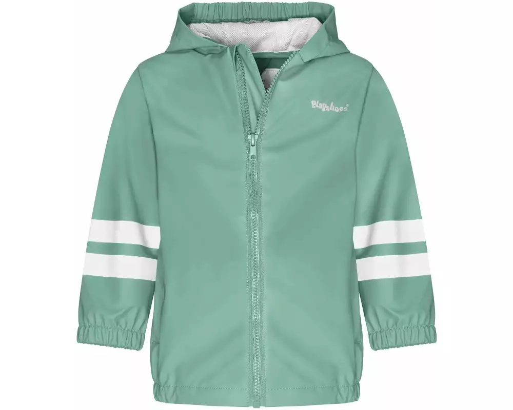 Playshoes Regenjacke Basic Gr. 116, Grün