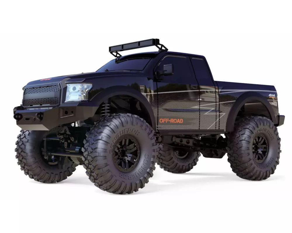 Amewi Scale Crawler Dirt Climbing PickUp 4WD, Schwarz 1:10, RTR