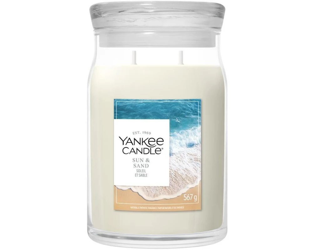 Yankee Candle Signature Duftkerze Sun & Sand Signature Large Jar