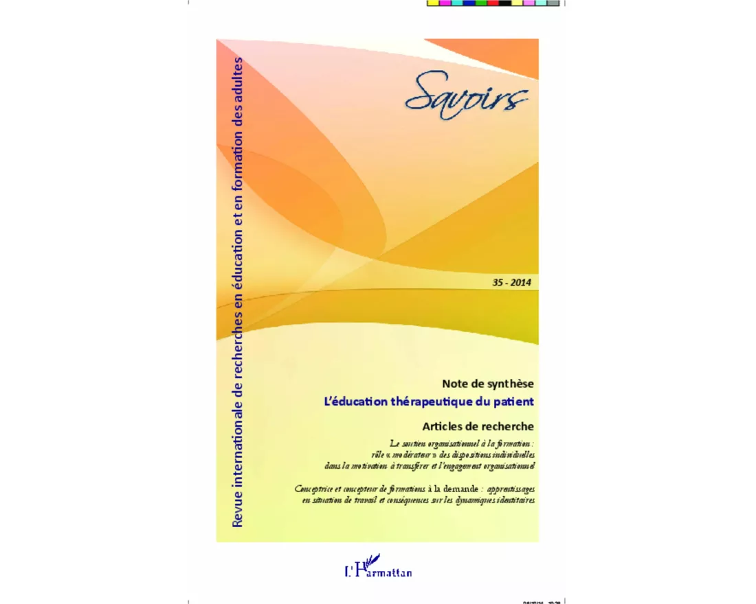 L'éducation thérapeutique du patient