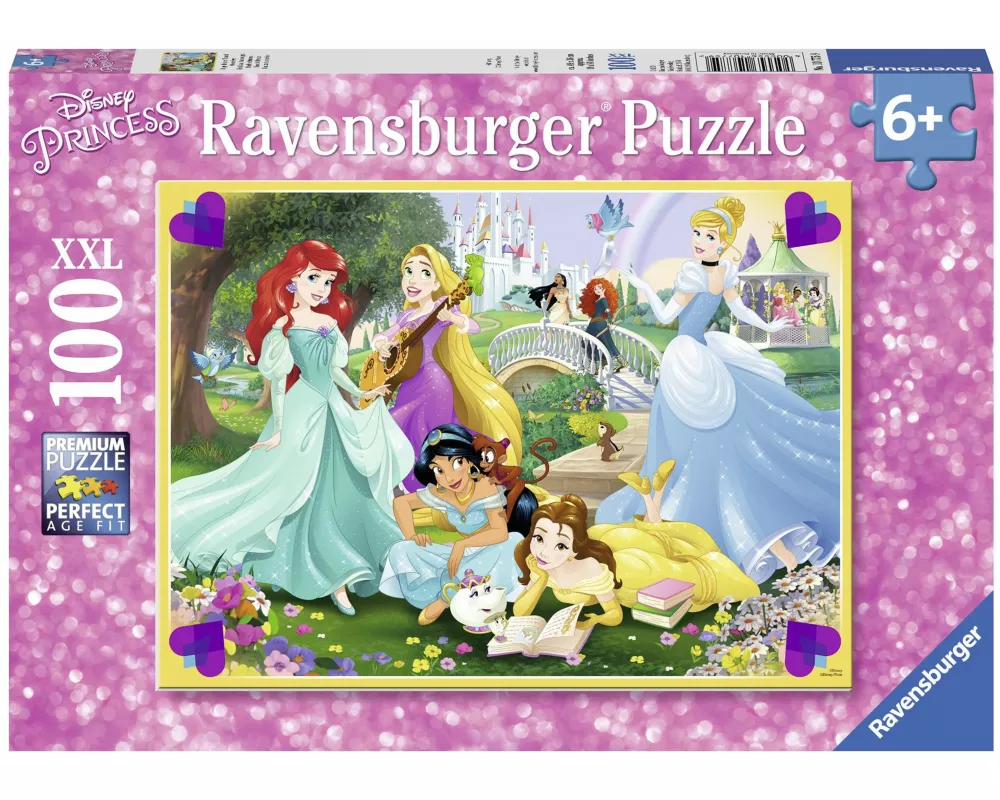 Kinderpuzzle 100 XXL Teile - Disney Prinzessinnen - Wage deinen Traum!