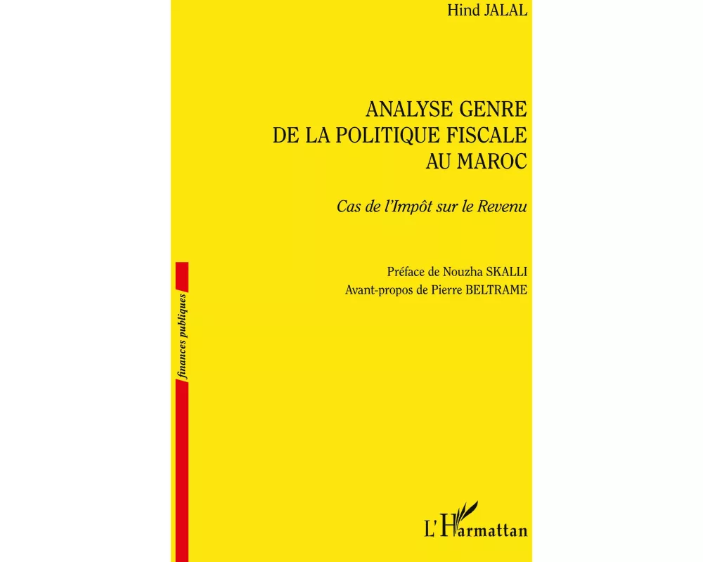 Analyse genre de la politique fiscale au Maroc