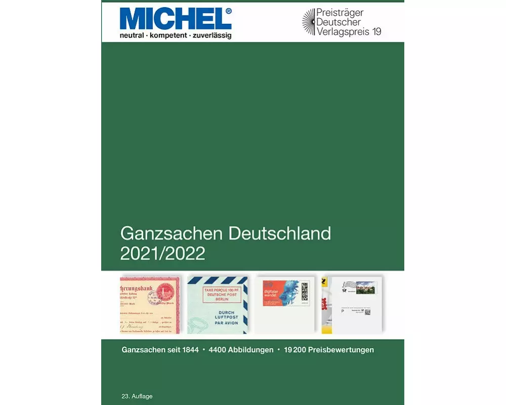 MICHEL Ganzsachen Deutschland 2021/2022