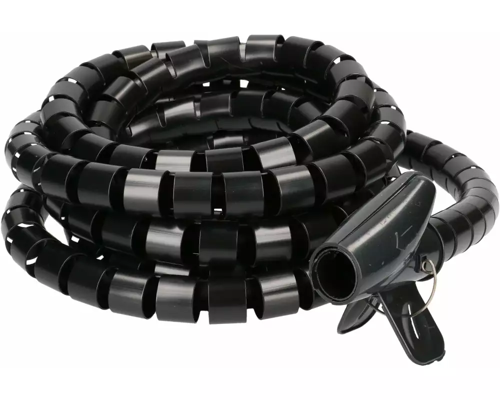 Max Hauri Spiroschlauch 3 m x 20 mm Schwarz