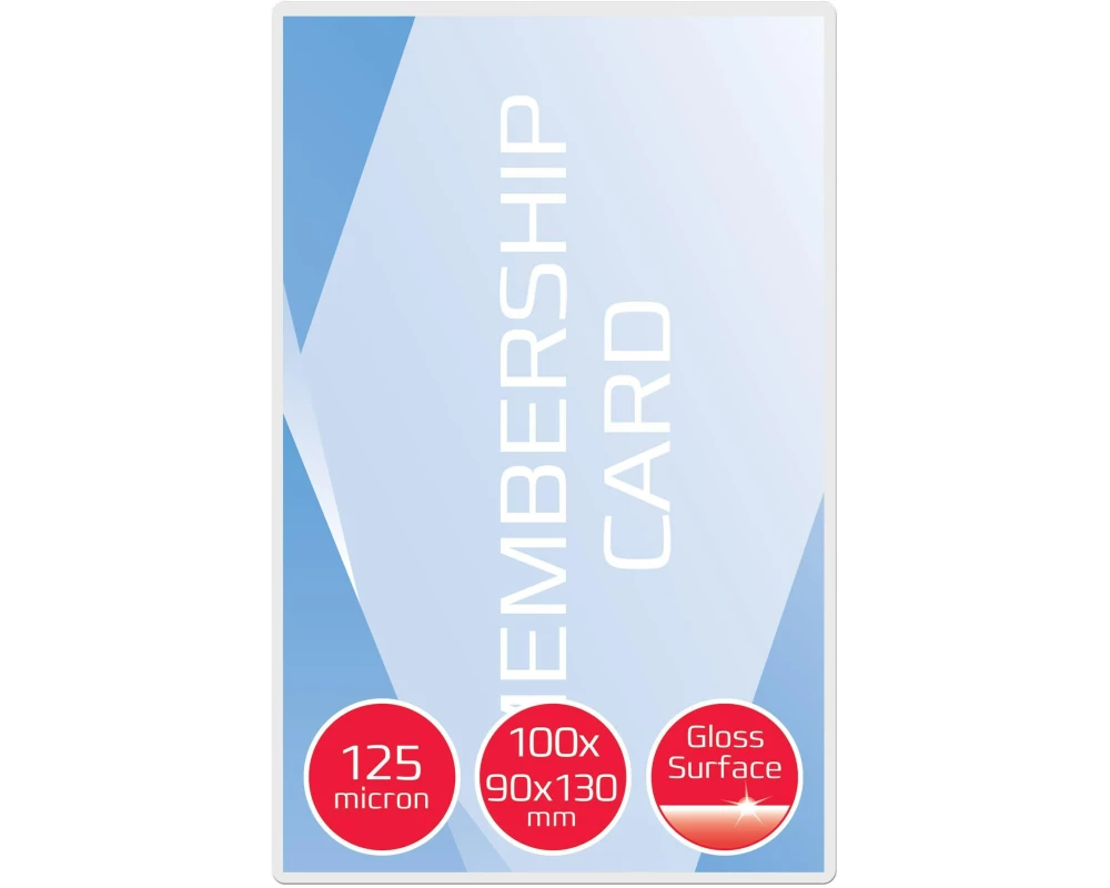 GBC Laminierfolie Card Kleinformat, 125 mic, 100 Stück