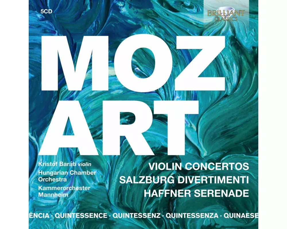 Mozart:Music For Violin (QU)